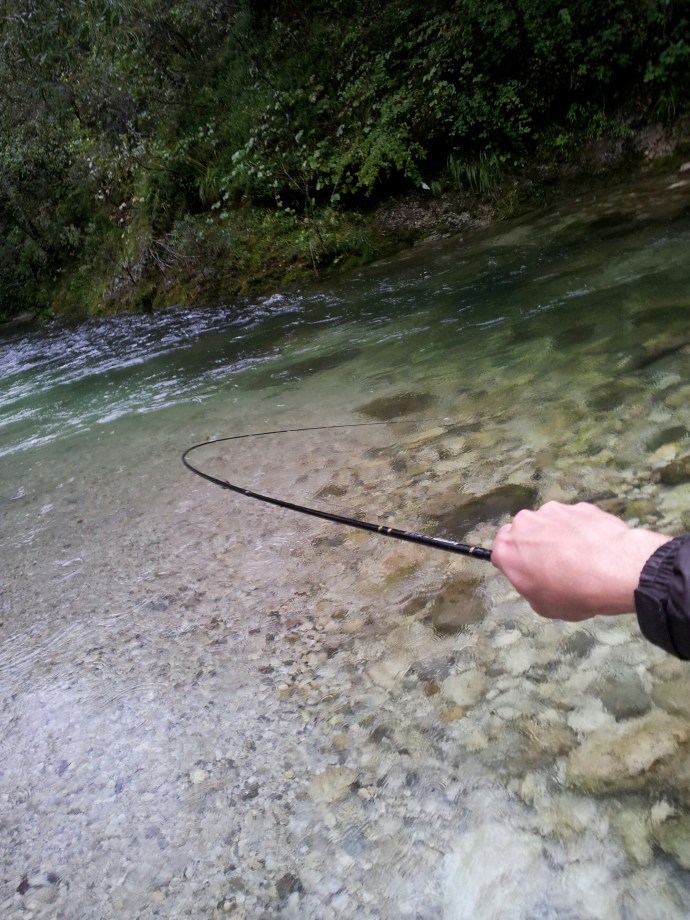 The ESN takes the strain as a large Slovenian rainbow decides it's going to check out the ocean a few hundred miles away