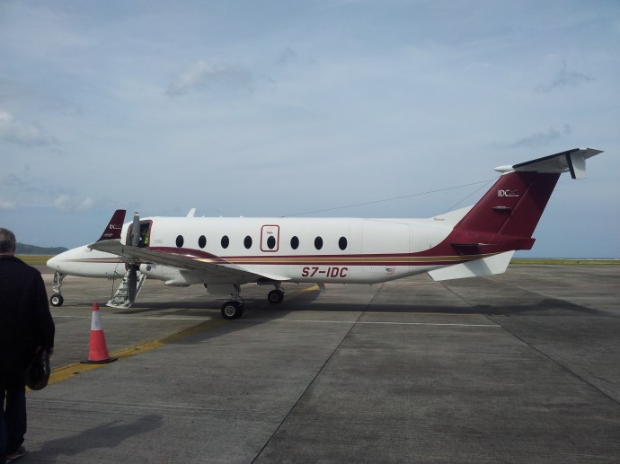 You won't fly a jumbo jet to Desroches!