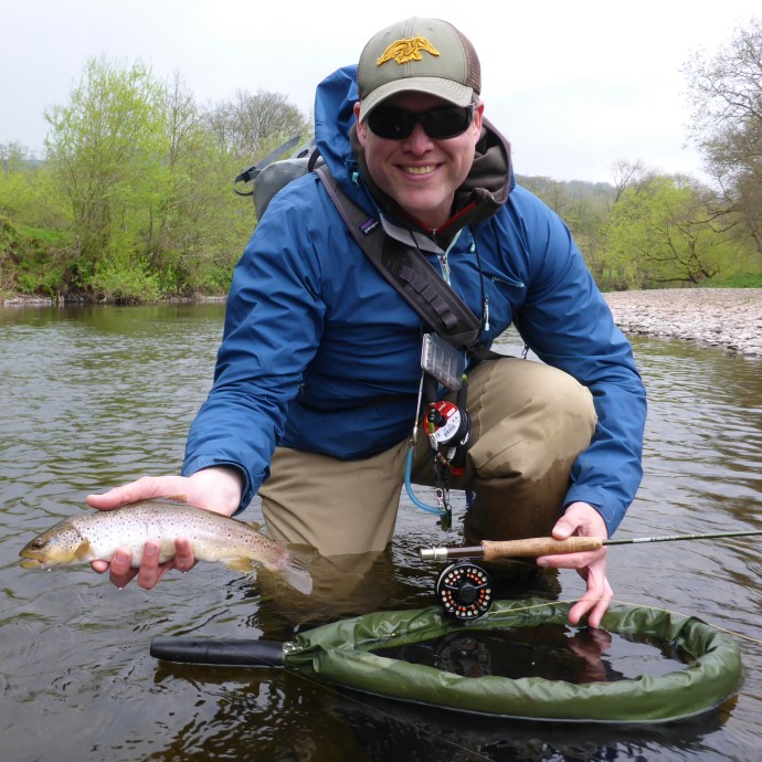 Dave nailed this cracker first cast!