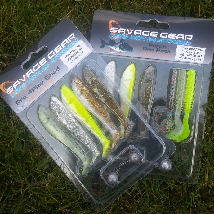 The 4-Play Pro Shad kit and Pro Perch kit side by side