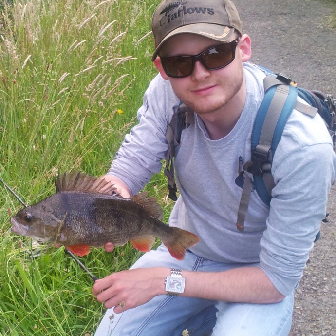 A 2lb perch within a stones throw of my front door. I definitely count this as one of my greatest angling achievements.