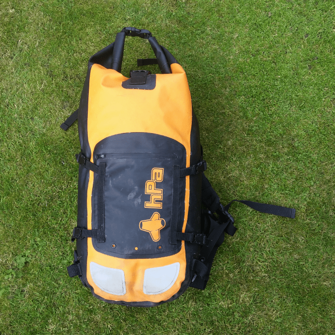 The HPA 40l Dry BassPack - simple, rugged and pretty much indestructible