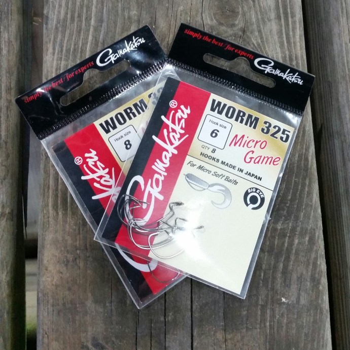There's a whole range of Gamakatsu Micro Game hooks and for UK finesse fishing they look perfect