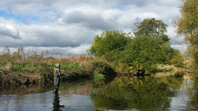 Autumn has a firm hold of the Dove Valley