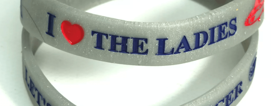 Let's Tackle Cancer ladies wristband