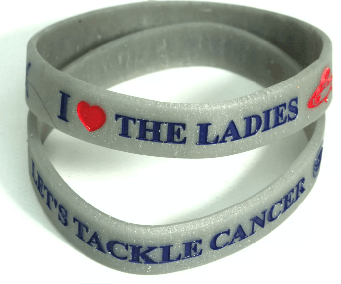 Let's Tackle Cancer ladies wristband