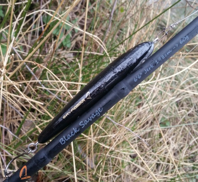 The Black Savage 60g Jerk makes mincemeat of the 17cm Freestyler 