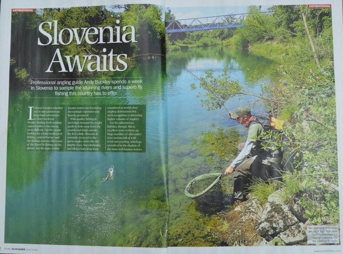 Slovenia Guide Fly Fishing Grayling Trout