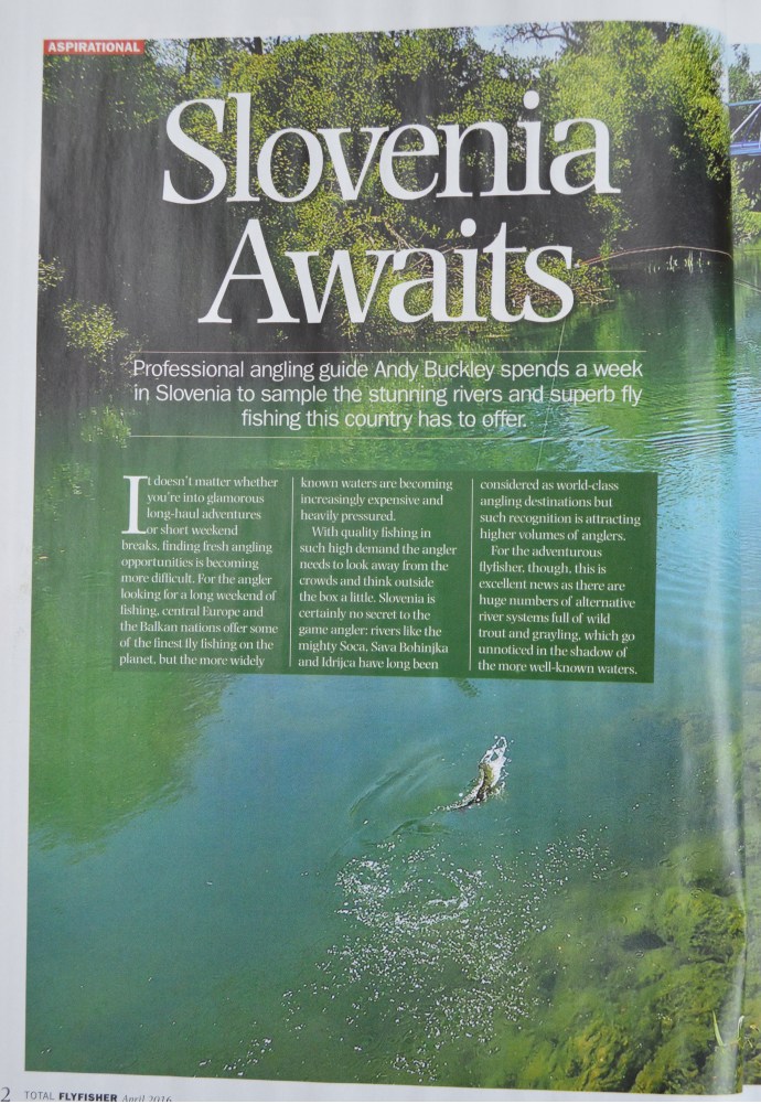 Slovenia Guide Fly Fishing Grayling Trout